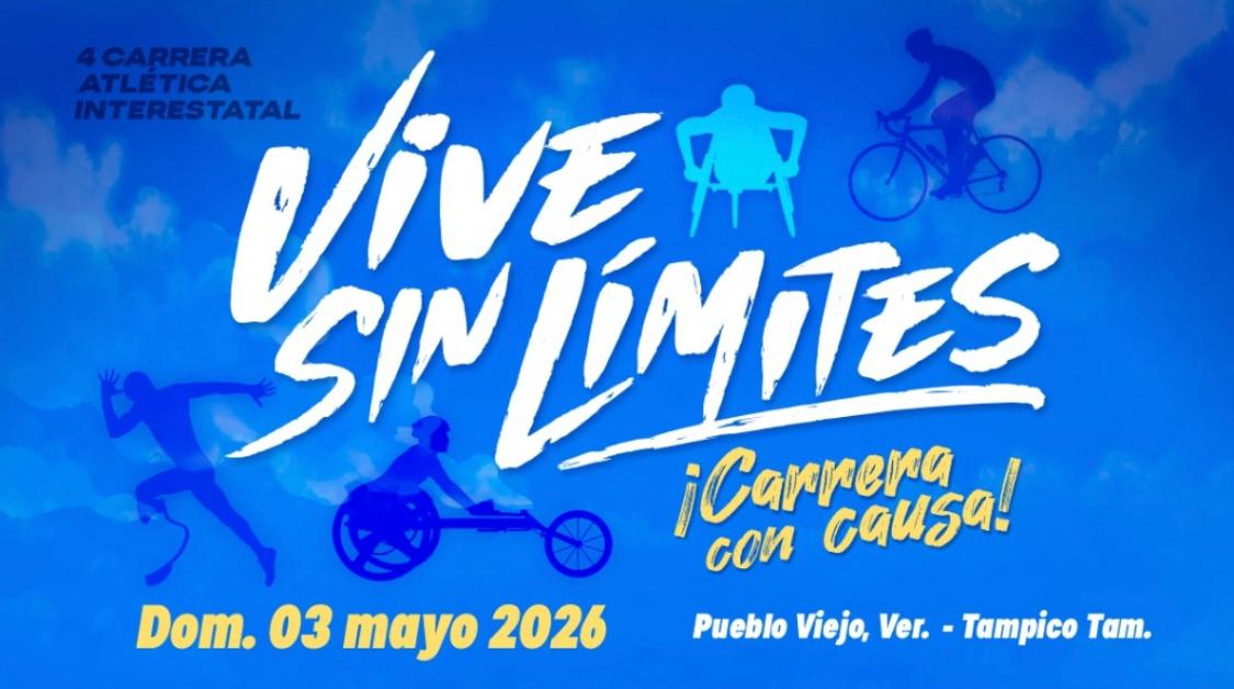 4ta. CARRERA ATLÉTICA INTERESTATAL CON CAUSA VIVE SIN LIMITES